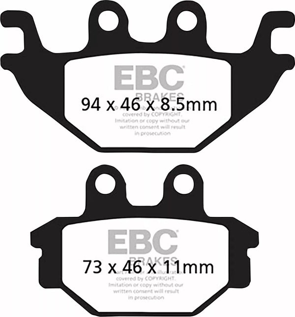 EBC спирачна накладка въглероден скутер SFAC377