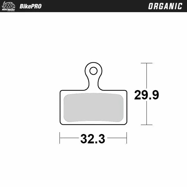 Мото-майстор спирачна подложка Organic 730441