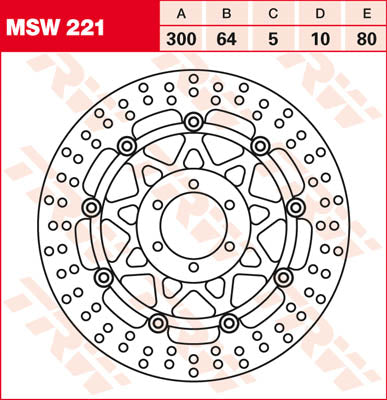 Trw ротор TRW MSW221 MSW221