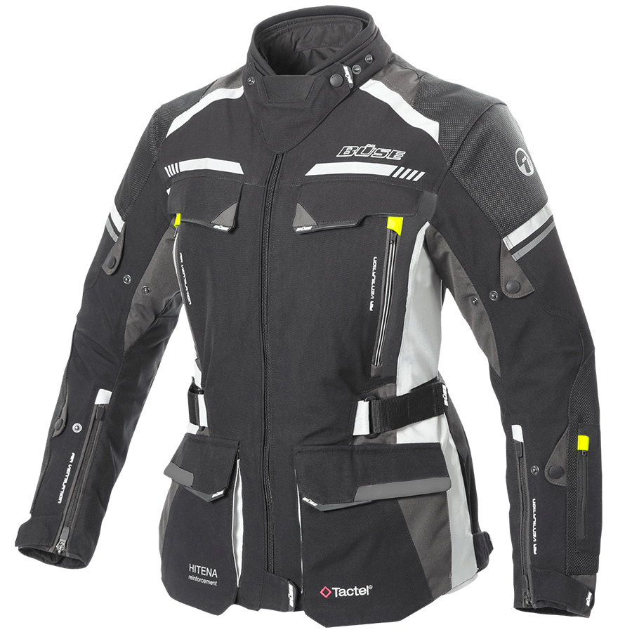 Büse Dam Textile MC jacket Highland II Black