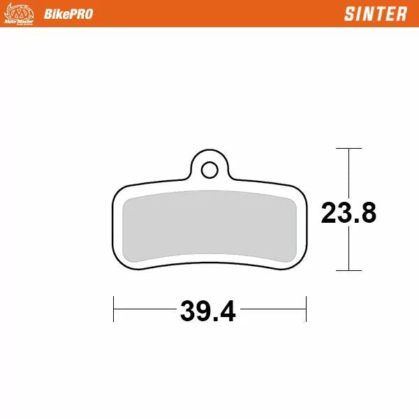 Мото-майстор спирачна подложка Sinter 730354