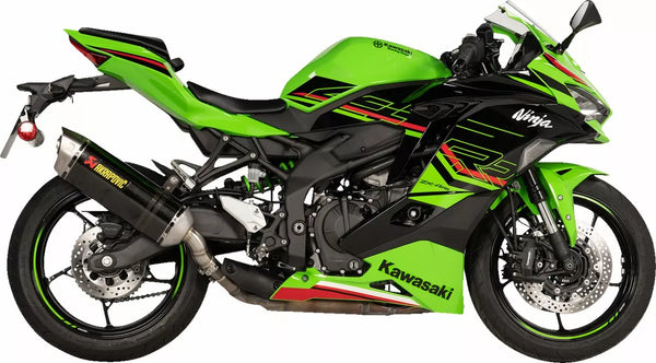 Акрапович приплъзващ приплъзване CF/TI ZX-4R S-K4SO8-HRC