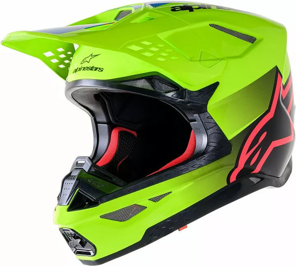 Alpinestars Cross MC шлем Supetech M10 Unite Flu /Black