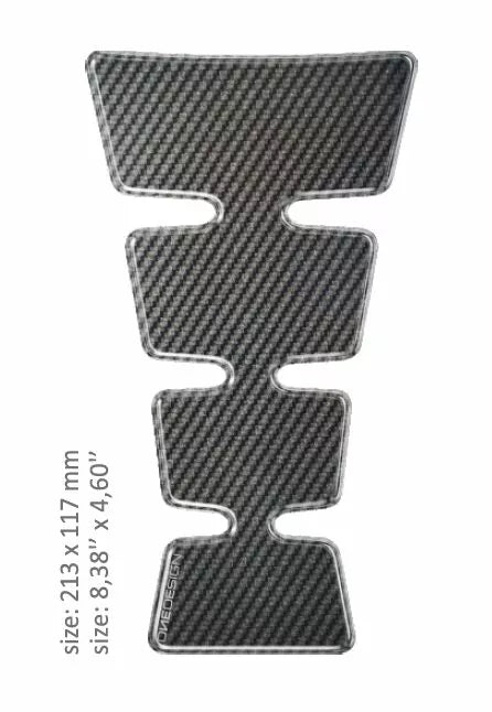 Onedesign Tank Pad Uni Gold Shape Carbon CGMAXCP