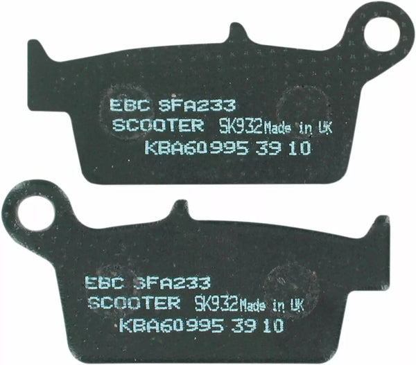 EBC спирачна подложка SFA Org Scooter SFA233