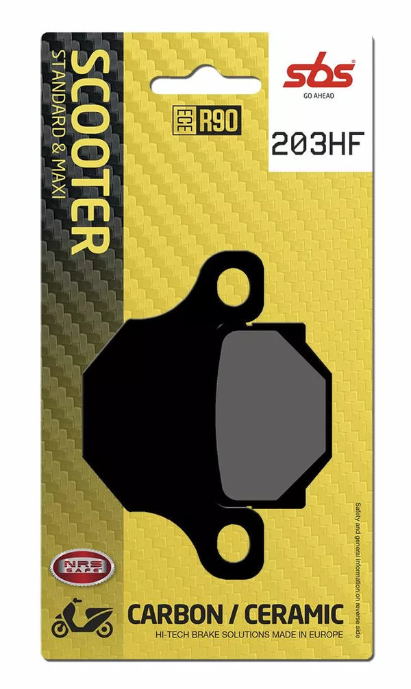 SBS спирачна подложка/CER Scoot 203HF