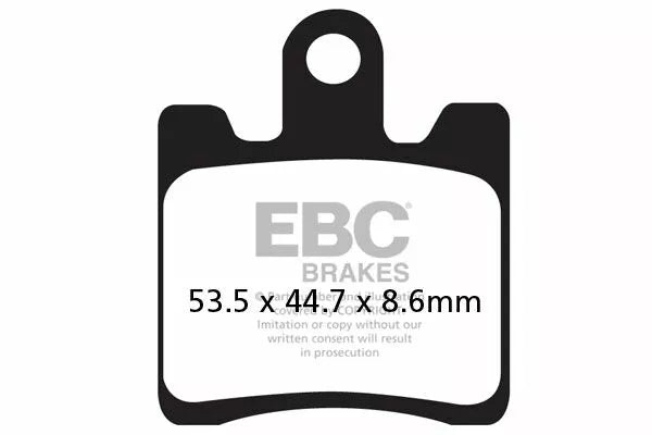 EBC спирачна накладка въглероден скутер SFAC283/4