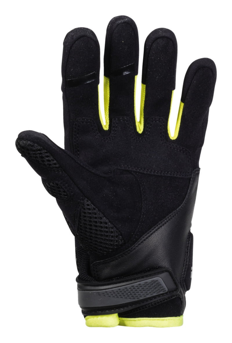 Ixs mc gloves lt montevideo air s черно /грип