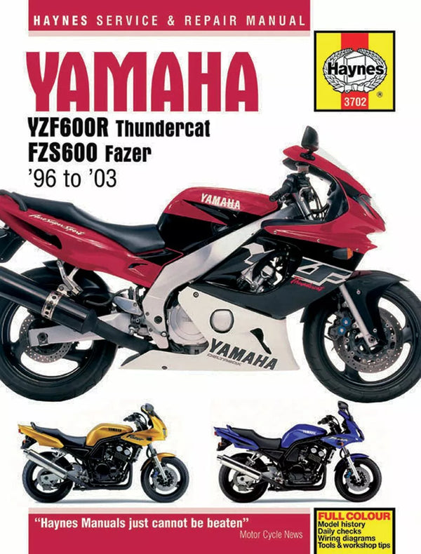 Ръководство за Haynes YZF600R 3702