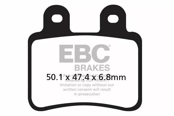 EBC спирачна накладка въглероден скутер SFAC350