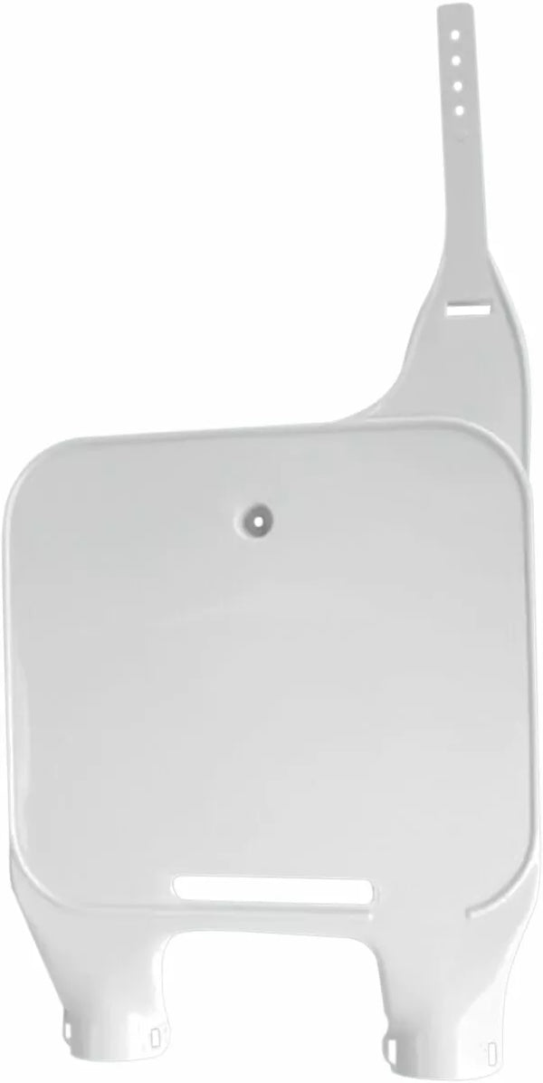 UFO frt #plate KTM 89-92 WHHT KT03004@047