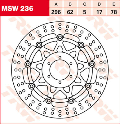Trw ротор TRW MSW236 MSW236