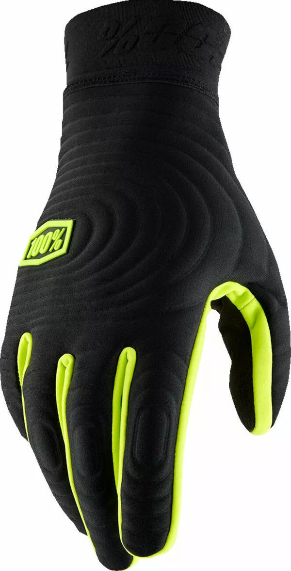 100% GLV BRESK XTRM BK/FLYL XL 10030-00004