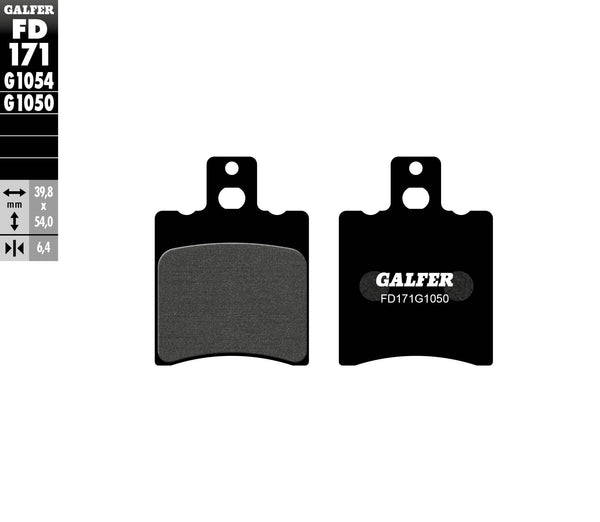 Galfer спирачна накладка полу метален скутер FD171G1050