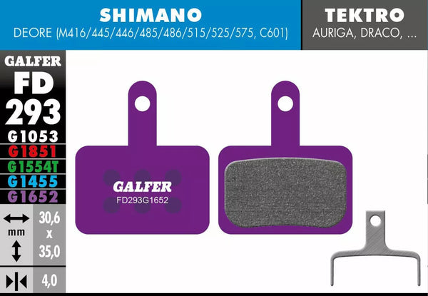 Galfer Brake Pad E-Bike FD293G1652