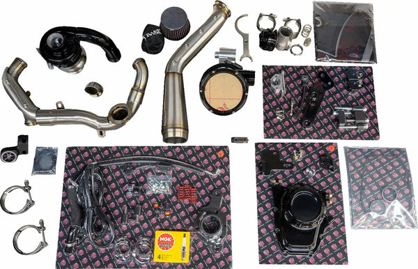 Trap turbo tornado m8 BLK/SS TM-7600