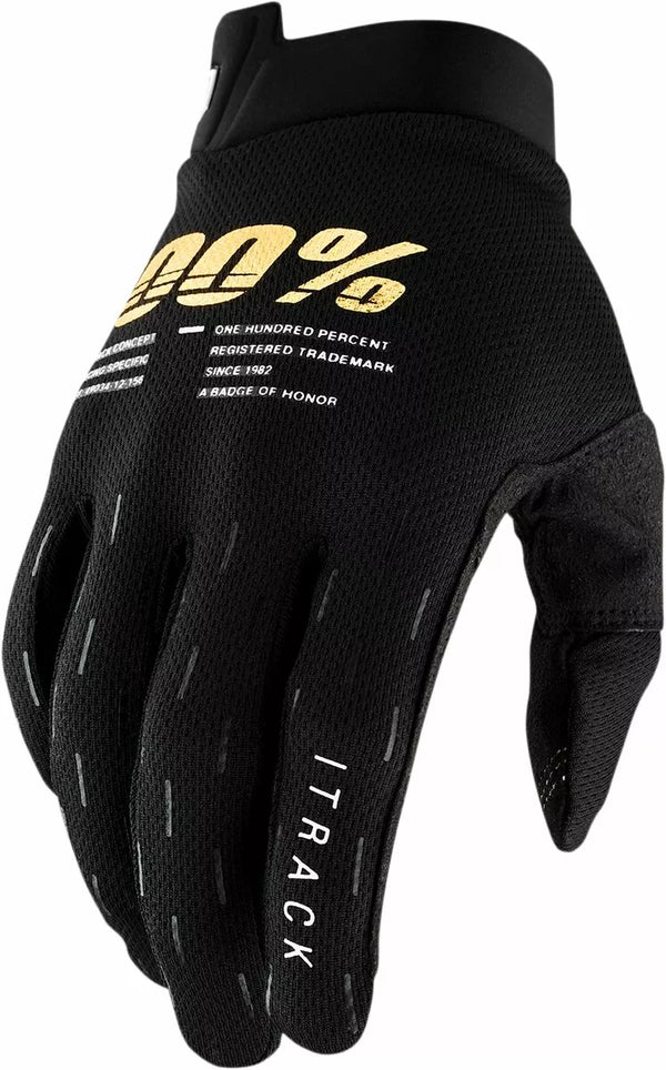 100% ръкавица yth itrack bk sm 10009-00000