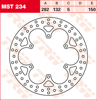Trw ротор Trw MST234 MST234