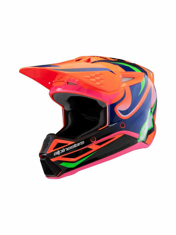 Alpinestars (MX) Helmet Yth SM3 Deegan or/PU/PK 8301525-433-SYS