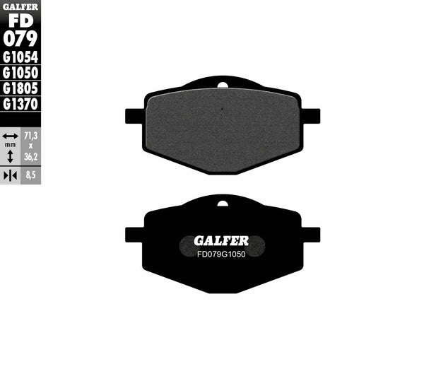 Galfer спирачна накладка полу метален скутер FD079G1050