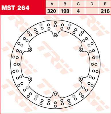 Trw ротор Trw MST264 MST264