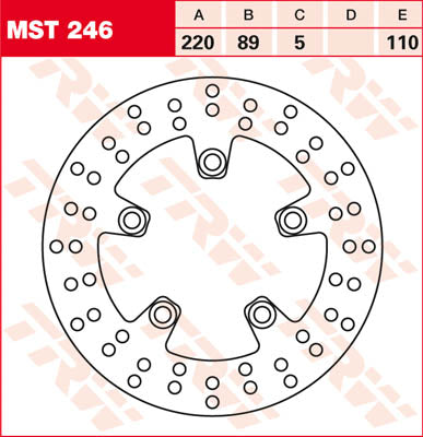 Trw ротор TRW MST246 MST246