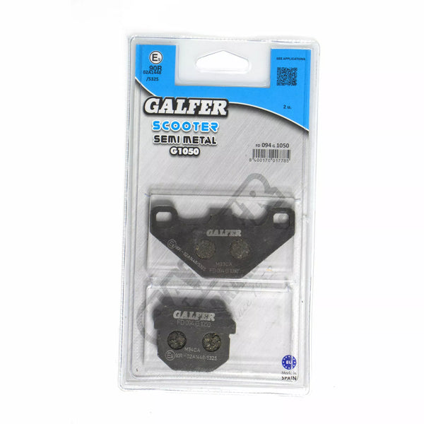 Galfer спирачна накладка полу метален скутер FD094G1050