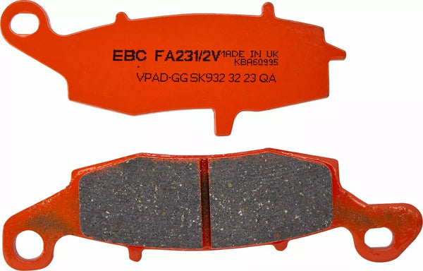 EBC спирачна накладка Vee Semisntrd FA231/2V