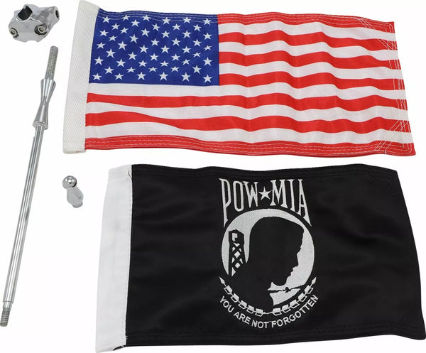 Kuryakyn flag w/1/2 вертикална mnt kur4254