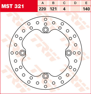 Trw ротор Trw MST321 MST321