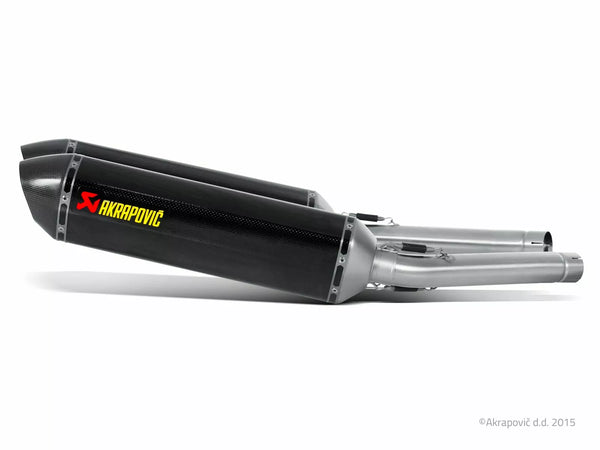 CF/CF GSX13R S-S-S13-HRC на Akrapovic's Muffler