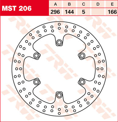 Trw ротор Trw MST206 MST206