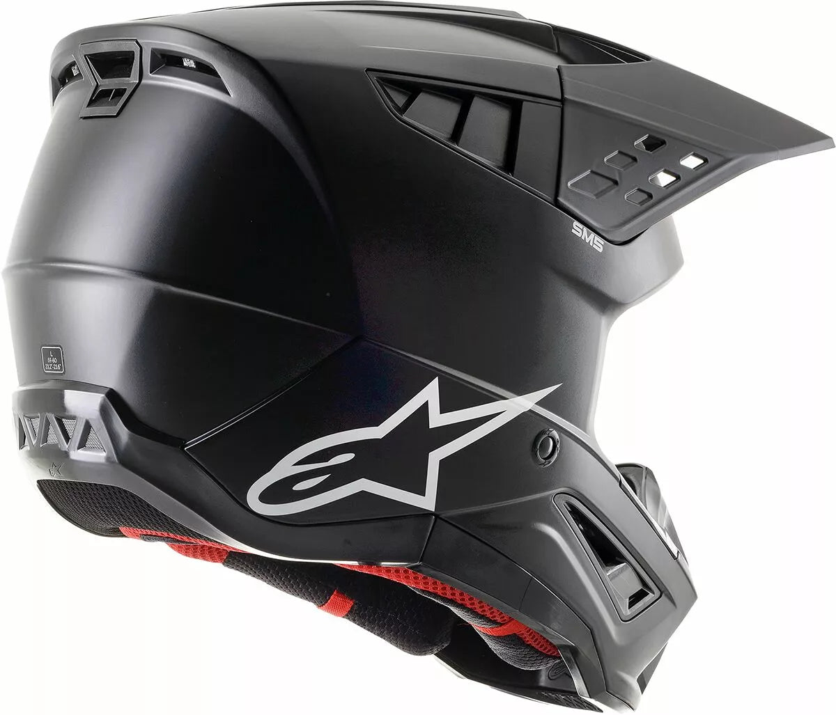 Alpinestars cross mc шлем supetech m5 твърдо черно