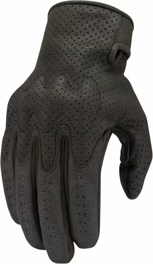 ICON GLOVE AIRFORM CE BK MD 3301-4136