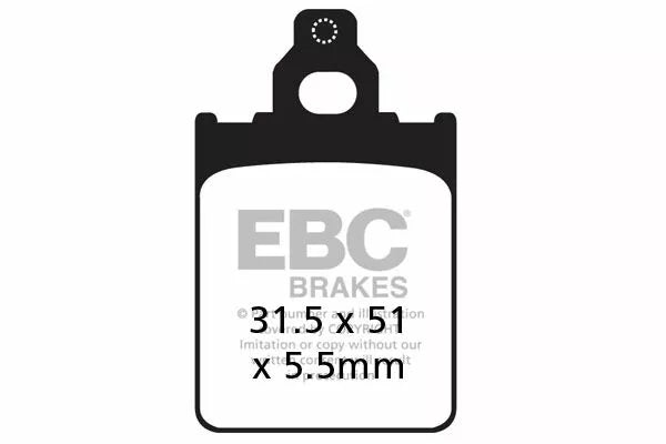 EBC спирачна накладка въглероден скутер SFAC186