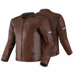 Shima Mc-Leather Jacket Hunter+ 2.0 кафяв