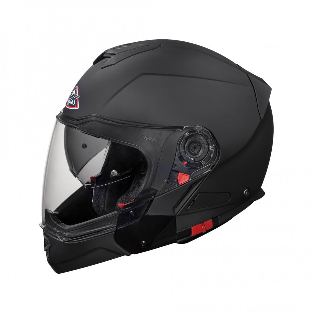 SMK Open MC HELMET HYBRID EVO Black