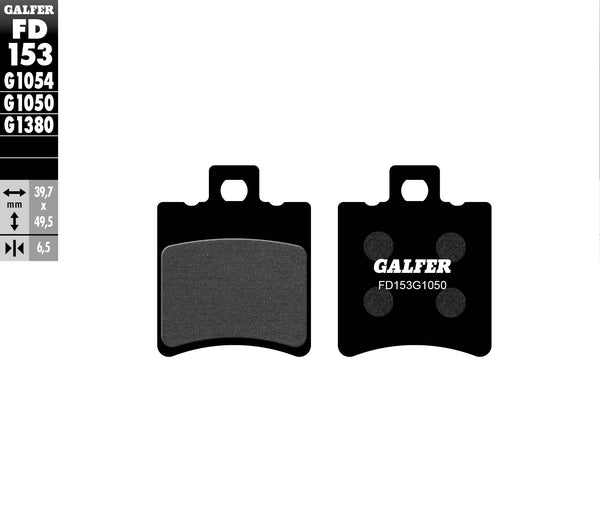 Galfer спирачна накладка полу метален скутер FD153G1050