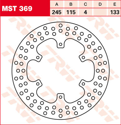 Trw ротор Trw MST369 MST369