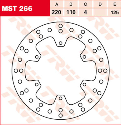 Trw ротор Trw MST266 MST266