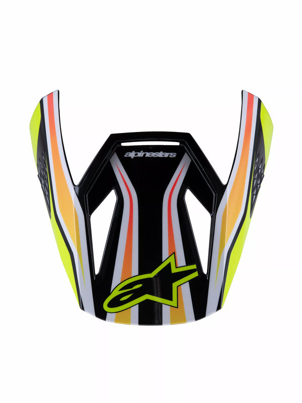 Alpinestars (MX) Visor SM3 Wurx BLK/YL/B 8980725-1574-