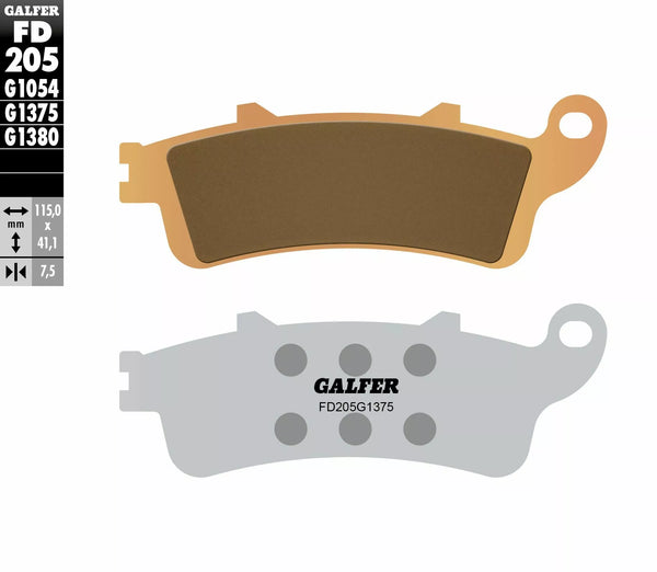 Galfer спирачна накладка Sintered Sport FD205G1375