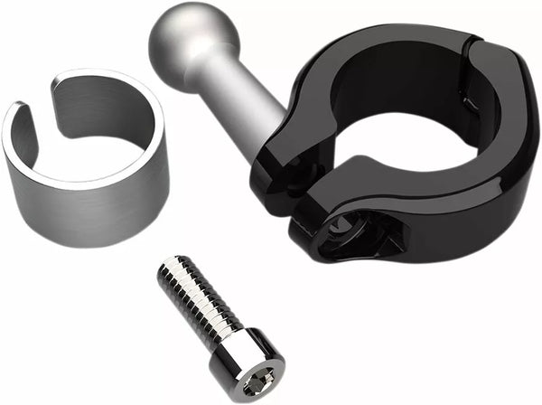 Ciro Clamp Alum BLK 7/8-1 50129