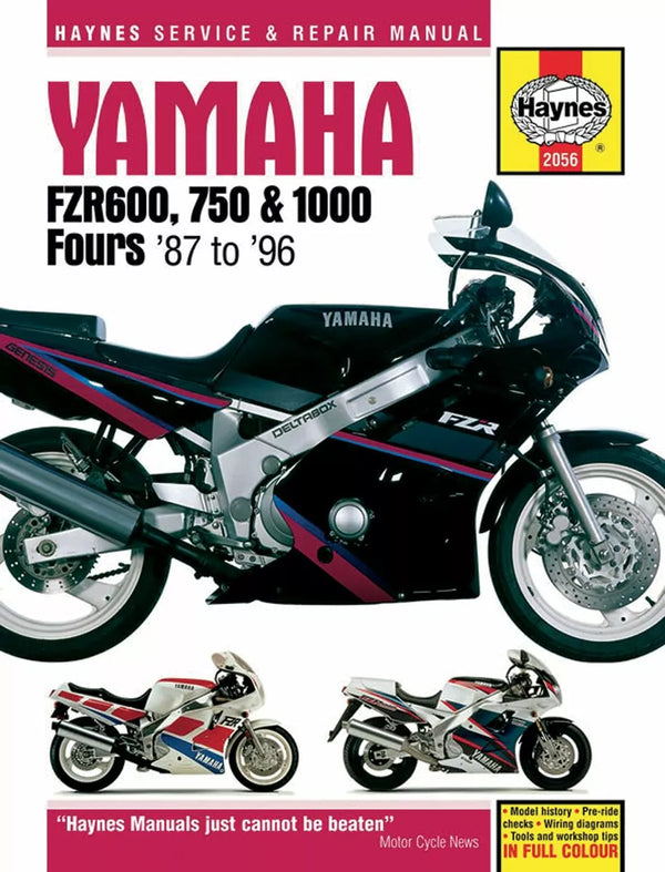 Haynes Manual FZR600/750/1000 2056