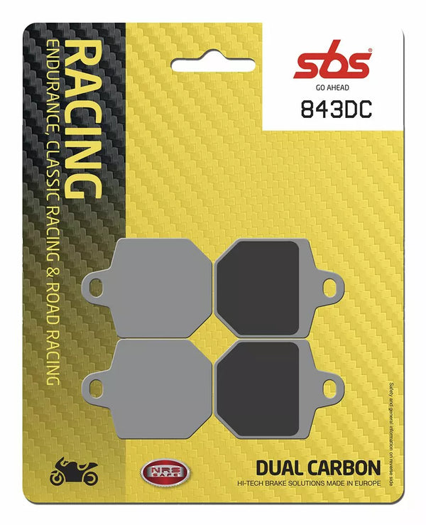 SBS спирачна накладка Carbon Race 843DC