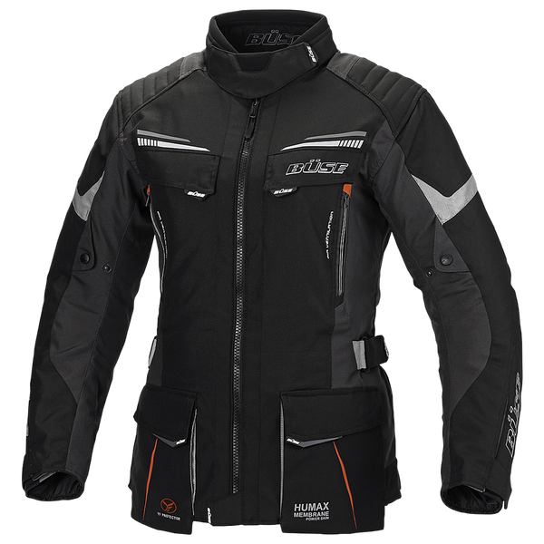 Büse Dam Textile Mc яке Lago Pro Black