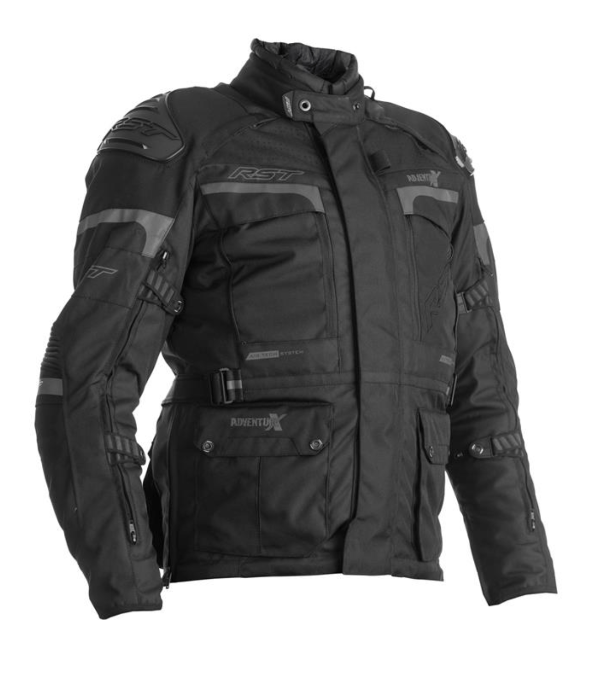 Rst Textile Mc-Jacket Adventure-X Black