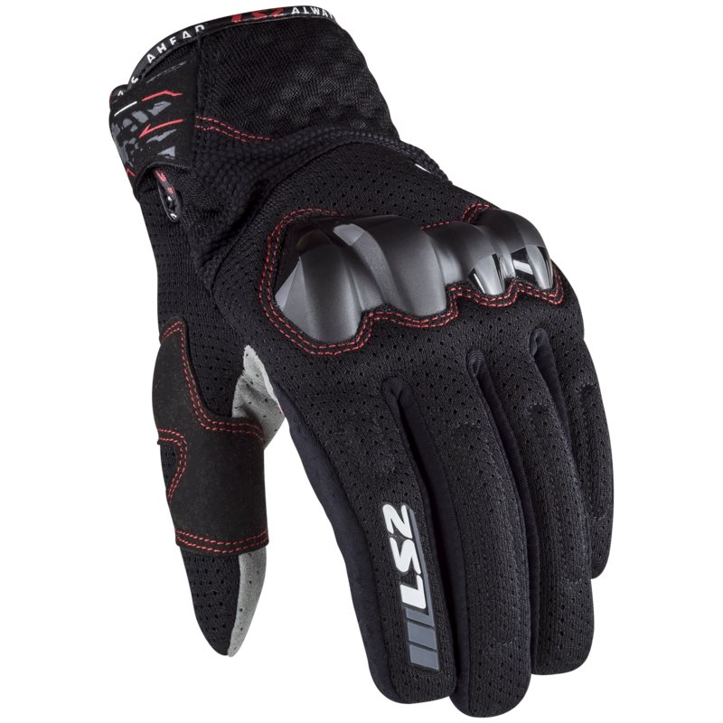 LS2 MC Gloves Chaki Black