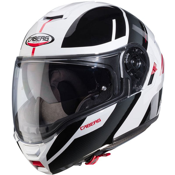 Helmet Caberg Levo X Manta White/Anthracite/Black/Red