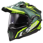 LS2 Adventure MC шлем Explorer Srire Green/Yellow